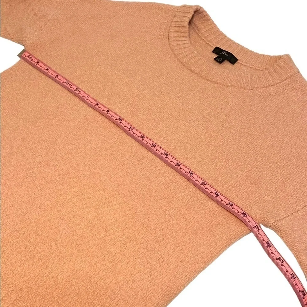 J.CREW Merino Wool/ Alpaca blend Oversized Crewneck Supersoft Sweater Size XS